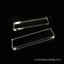 Vetro quadrato temperato borosilicato